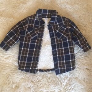 SPLENDID Flannel Plaid Jacket 6-12m